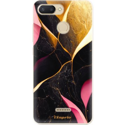 Pouzdro iSaprio - Gold Pink Marble - Xiaomi Redmi 6 – Zboží Mobilmania