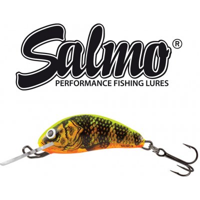 Salmo Hornet Floating Gold Fluo Perch 3,5cm – Zboží Mobilmania