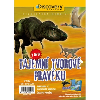 Tajemní tvorové pravěku DVD – Zboží Mobilmania