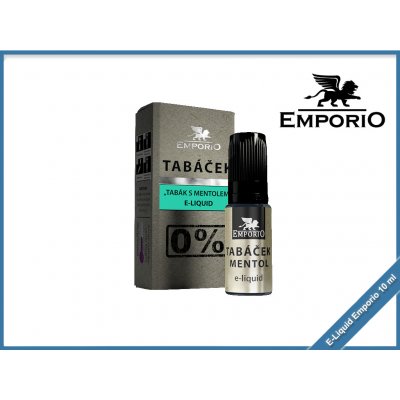 Imperia Emporio Tabáček Mentol 10 ml 0 mg – Hledejceny.cz