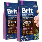 Brit Premium By Nature Junior Small S 2 x 8 kg – Hledejceny.cz