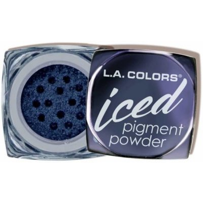 L.A. Colors Sypké oční stíny Iced Pigment CEP539 Gleam