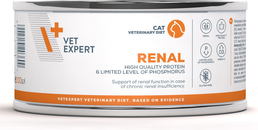 VetExpert VD Renal Cat 12 x 100 g