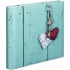 Klasický fotorámeček Fotoalbum Hama RUSTICO Love Key 30x30 cm, 100 stran, lepicí 2541