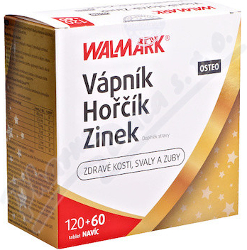 Walmark Vápník Hořčík Zinek OSTEO 180 tablet od 234 Kč - Heureka.cz