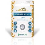 ETA PREMIUM ALKALINE LR44 1ks LR44PREM1 – Zboží Živě