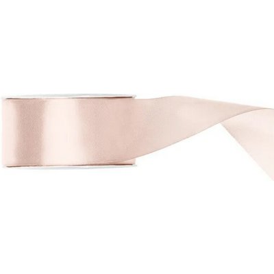 Stuha saténová smetanová, 25 mm x 25 m – Zboží Dáma