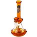 Amsterdam Skleněný bong s perkolací SB orange 22 cm – Zboží Dáma