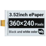 Waveshare 3,52" e-Paper displej bez PCB desky – Sleviste.cz