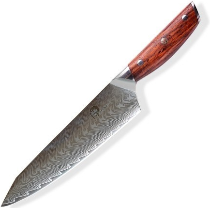 Dellinger Rose Wood Damascus Gyuto / Chef Kiritsuke 8,5\