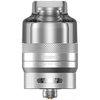 VooPoo RTA Pod Tank clearomizér Stříbrná 2ml – Sleviste.cz