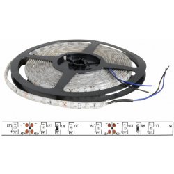 PS ECO LED lano IP65 modré 300 LED SMD3528 5m bílý substrát.