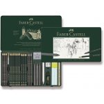 Faber-Castell Pitt Monochrome Graphite 112974 grafitová tužka sada 26 ks – Zboží Živě
