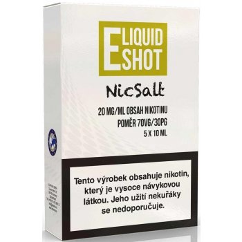 Expran GMBH E-Liquid SHOT SALT PG30/VG70 20mg 5x10ml