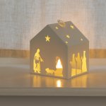 BOLTZE Lucerna s motivem Betlémku – Zboží Dáma