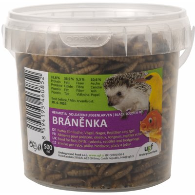 Underground Food sušená bráněnka 500 ml, 75 g – Hledejceny.cz