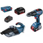 Bosch GSB 18V-50 + GAS 18V-1 0.615.990.M44 – Hledejceny.cz