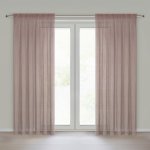 EUROFIRANY ZÁVĚS NA PÁSCE GABBY 140X270 CM RŮŽOVÁ – Hledejceny.cz