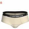 Menstruační kalhotky Underbelly menstruační kalhotky LOWEE šampaň černá z polyamidu Pro velmi slabou menstruaci