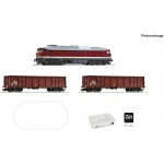 Roco TT Z21 START newGen set: lokomotiva BR 232 3 otevřené vozy DR z21 App koleje 5190003 – Sleviste.cz