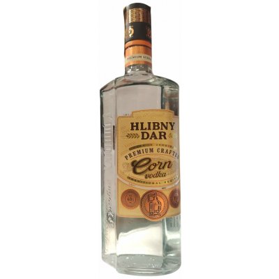 Hlibny Dar Crafted Gluten Free Vodka 40% 0,7 l (holá láhev) – Hledejceny.cz