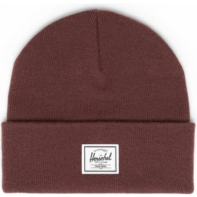 Čepice Herschel Supply Elmer Beanie zelená tmavě červená – Hledejceny.cz