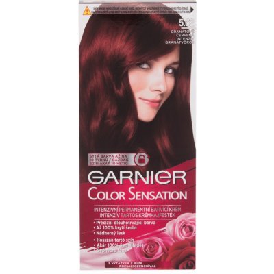 Garnier color Sensation barva na vlasy 5.62 granát red 40 ml – Zboží Mobilmania