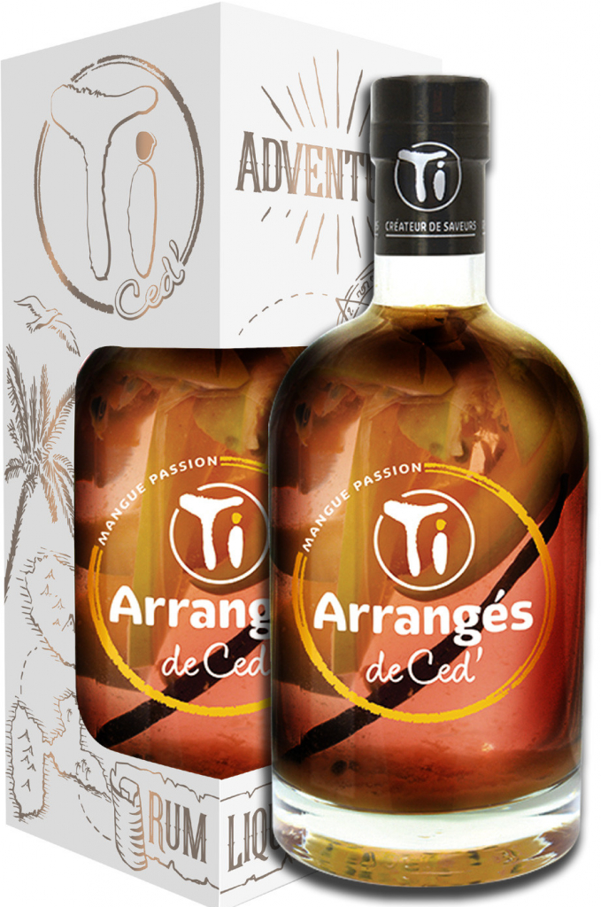 Ti Arrangés de Ced’ mango passion 32% 0,7 l (holá láhev)