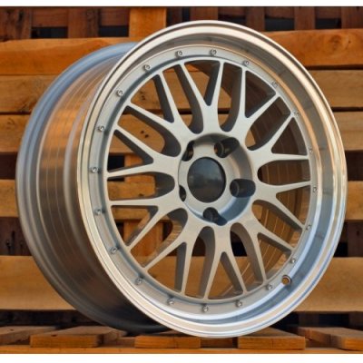 Racing Line A1025 7,5x17 5x120 ET15 silver polished rim – Hledejceny.cz