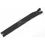 Spirálový zip 55cm - dělitelný - černý - Oeko-tex - class I – Zboží Mobilmania