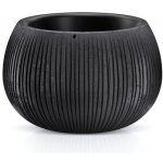 Prosperplast Květináč s vkladem BETON BOWL 23,8 cm černý – Hledejceny.cz