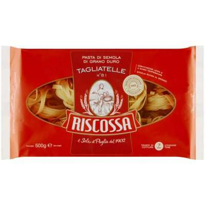 Riscossa Tagliatelle dlouhé nudle hnízda 0,5 kg – Zboží Dáma Riscossa Tagliatelle dlouhé nudle hnízda 0,5 kg – Zboží Dáma