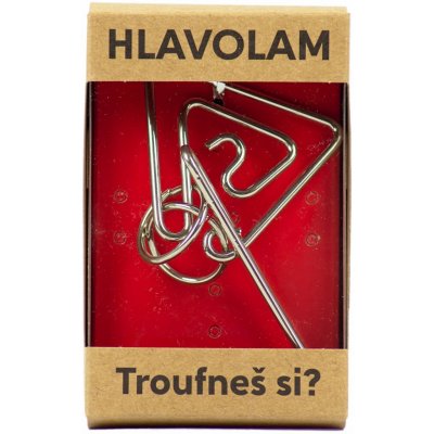 Kovový hlavolam trojúhelník – Zboží Mobilmania