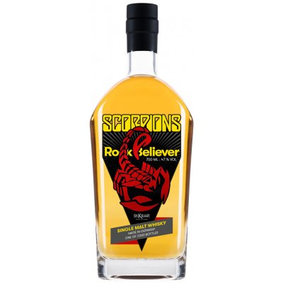Scorpions Rock Believer Whisky 47% 0,7 l (holá láhev) – Hledejceny.cz