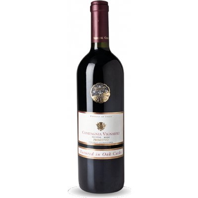 COMPAGNIA VIGNAIOLI Primitivo del Salento IGT 2021 14% 0,75 l (holá láhev) – Hledejceny.cz