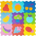 Smily Play Vzdělávací Pěnová Podložka Ovoce 9el. – Hledejceny.cz