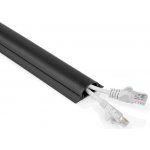 Nedis Kabelová lišta pro kabely do 16 mm PVC 1.5 m černá CMDT4516BK1500 – Zboží Živě