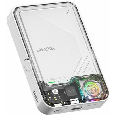 Sharge IceMag 2 Qi2/MagSafe s aktivním chlazením šedá – Zboží Živě