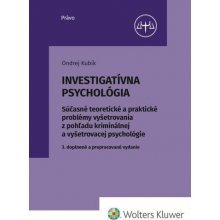 Investigatívna psychológia - Ondrej Kubík