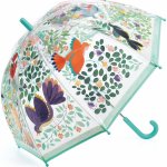 Djeco Květiny a ptáčci deštník dětský průhledný – Zboží Mobilmania