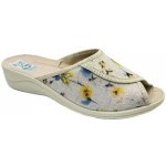 Adanex dámské pantofle 30192 kytička s neznačkující podešví – Sleviste.cz