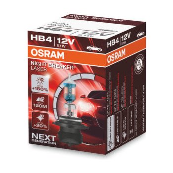 Osram Night Breaker Laser 9006NL HB4 P22d 12V 51W