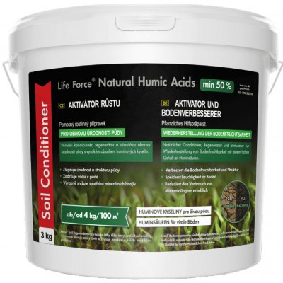 Life Force Natural Humic Acids Pro obnovu úrodnosti půdy 2 x 3 kg – Zboží Mobilmania