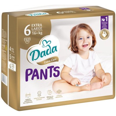 Dada PANTS Extra Care 6 XL 16+ kg 38 ks – Zboží Dáma