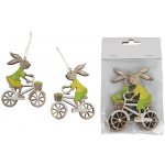 Velikonoční zajíc k zavěšení, 2 ks D6052-15 – Zbozi.Blesk.cz