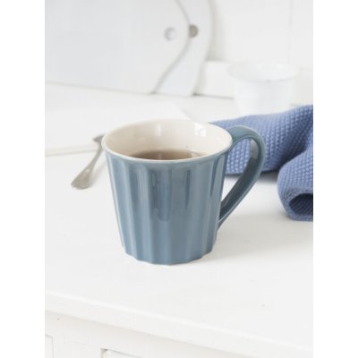 IB LAURSEN Hrneček Mynte Cornflower modrá keramika 200 ml – Sleviste.cz