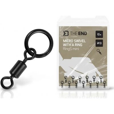 DELPHIN Mikro obratlík s kroužkem TheEND RingS mini 10 ks – Zboží Dáma