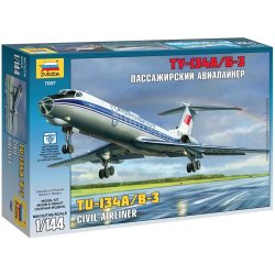 Zvezda Tupolev Tu 134B 1:144