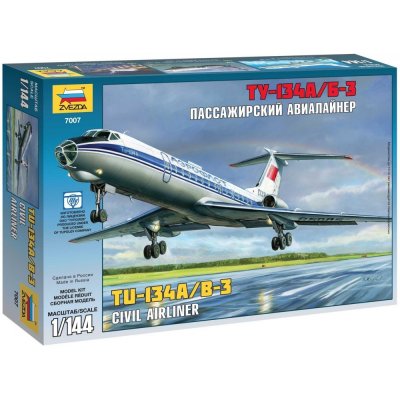 Zvezda Tupolev Tu 134B 1:144 – Zbozi.Blesk.cz