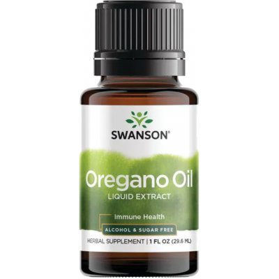 Swanson Oregano Oil Tekutý Extrakt 29,6 ml